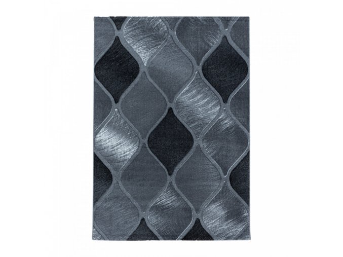 Moderní kusový koberec Costa 3530 black | Vícebarevná