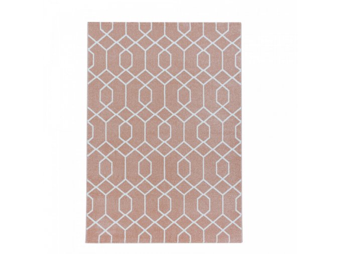 Moderní kusový koberec Efor 3713 rose | Růžová