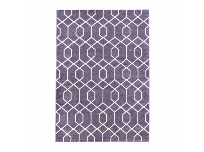 Moderní kusový koberec Efor 3713 violet | Fialová