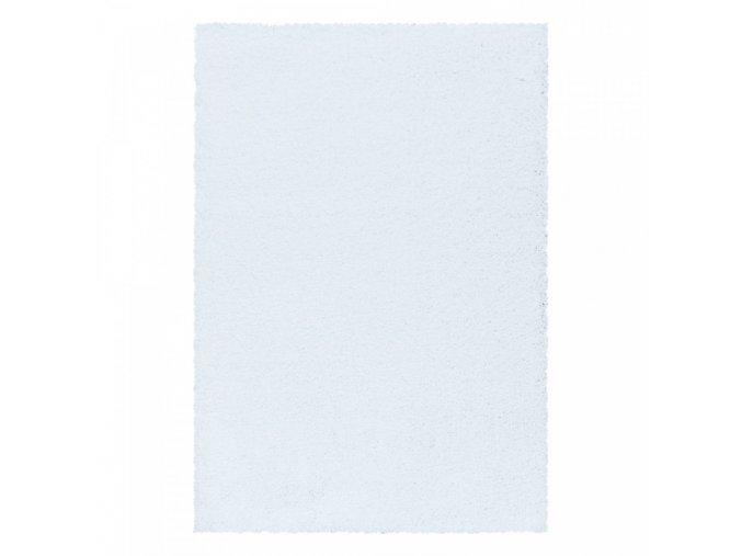 Chlupatý kusový koberec Sydney Shaggy 3000 white | Bílá