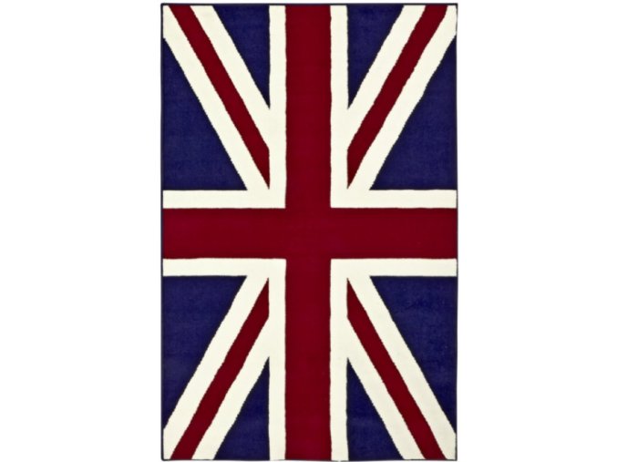 Moderní kusový koberec City Mix 101042 | britská vlajka