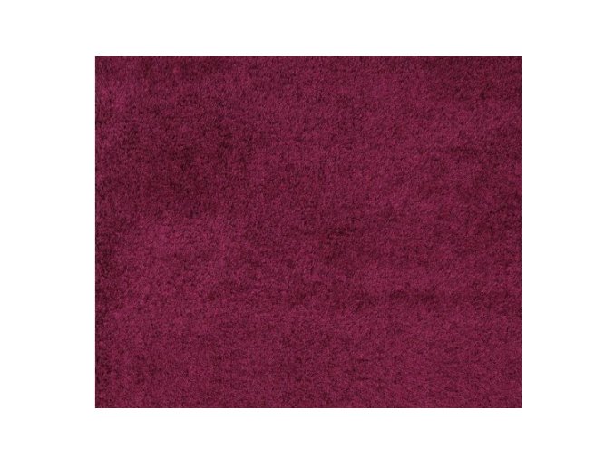 Chlupatý kusový koberec Shaggy Plus fialový 957