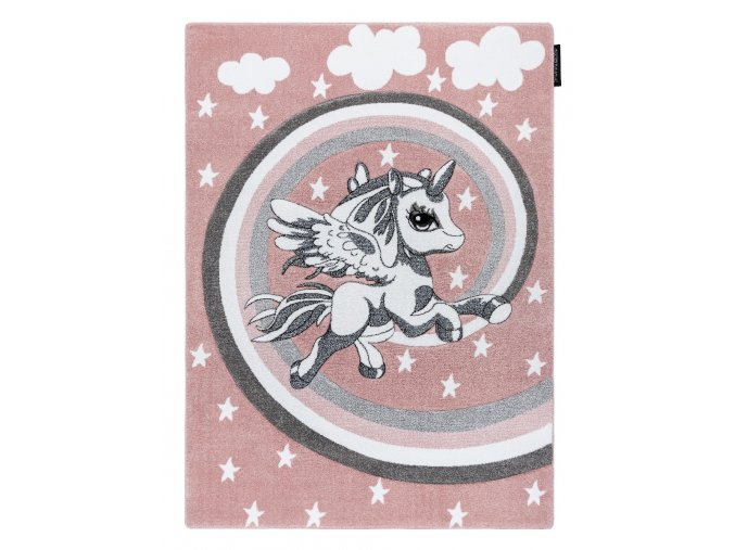 Dětský kusový koberec Petit Pony pinkrůžová | růžová