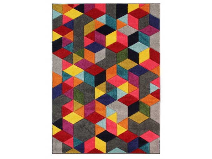 Kusový koberec Spectrum Dynamic Multi | vícebarevná