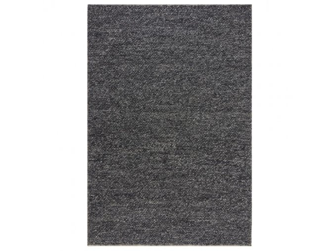Kusový koberec Minerals Dark Grey | šedá