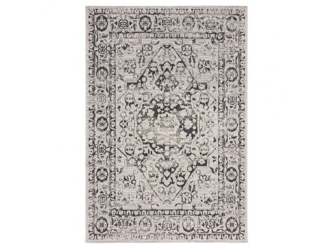 Kusový koberec Varano Fuera Grey | bílá