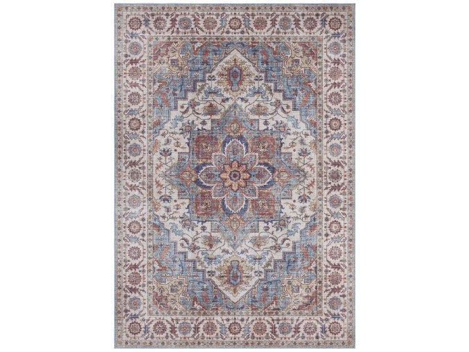 Kusový koberec Asmar 104002 Cyan/Blue | vícebarevná