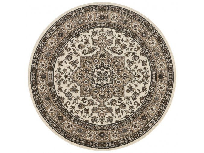 Kruhový koberec Mirkan 104105 Beige | béžová