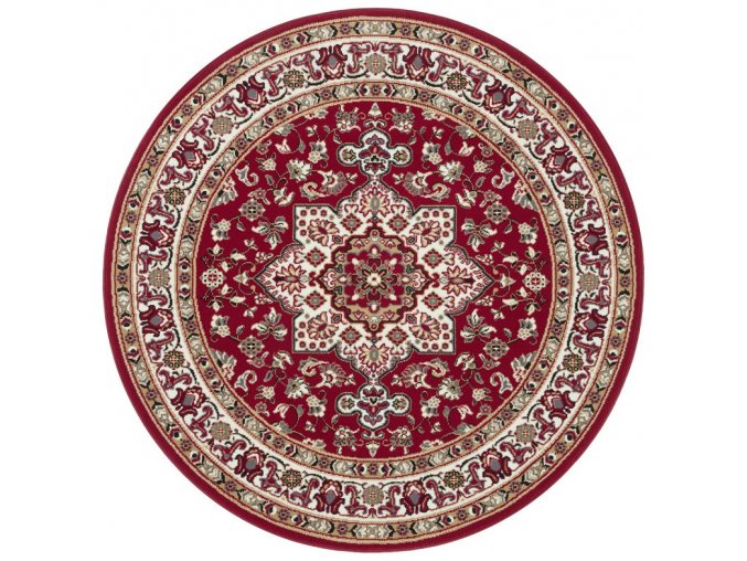 Kruhový koberec Mirkan 104103 Red | červená