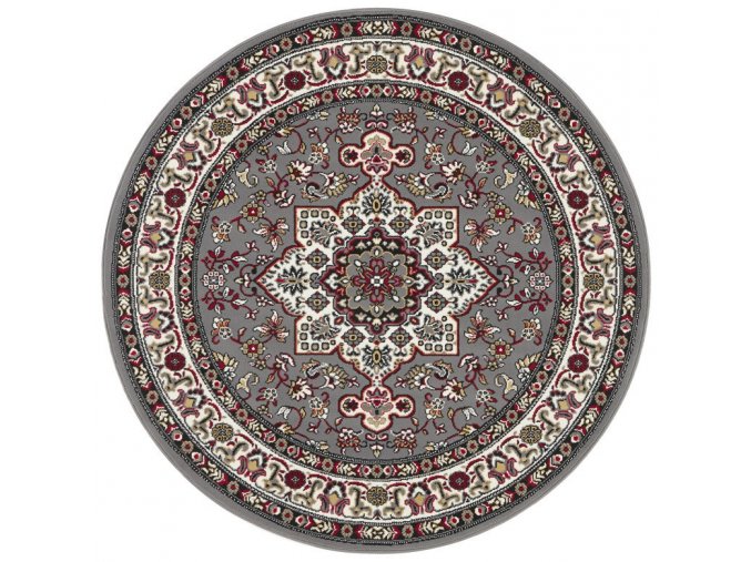 Kruhový koberec Mirkan 104102 Grey | šedá