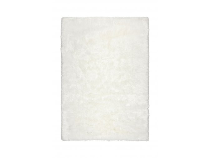 Kusový koberec Faux Fur Sheepskin Ivory | bílá