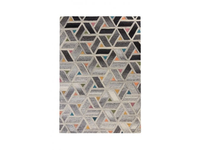 Kusový koberec Moda River Grey/Multi | vícebarevná