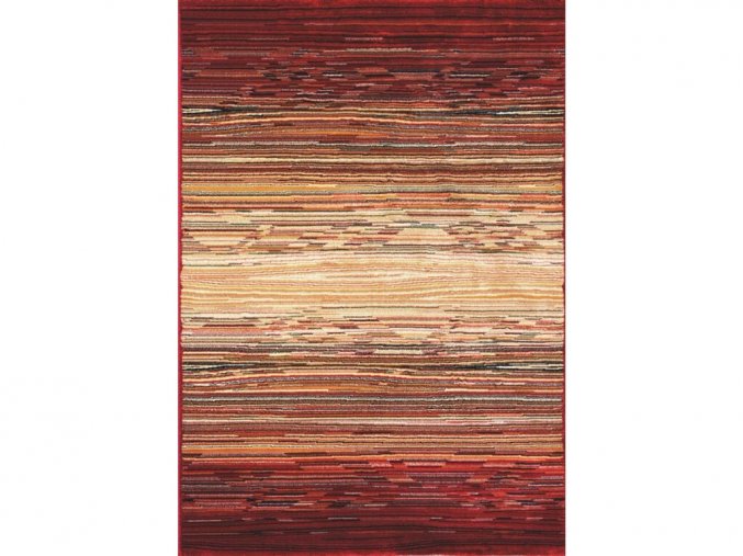 Kusový koberec Cambridge 5668 Red | červená, vícebarevná