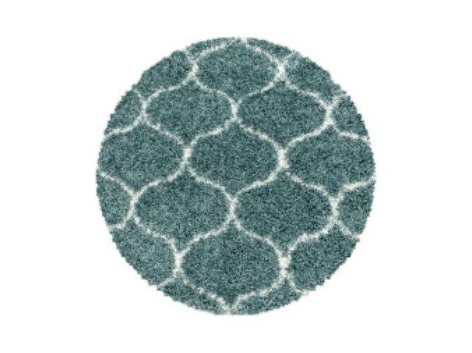 Chlupatý kusový koberec Salsa Shaggy 3201 blue | Modrá