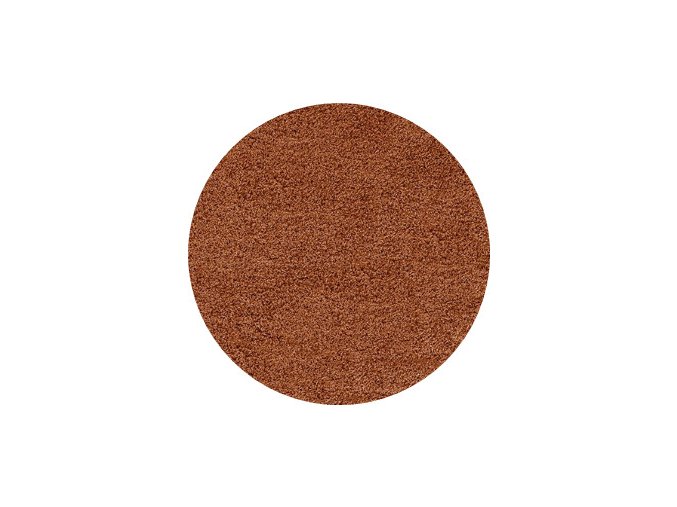 Chlupatý kusový koberec Life Shaggy 1500 terra | Oranžová