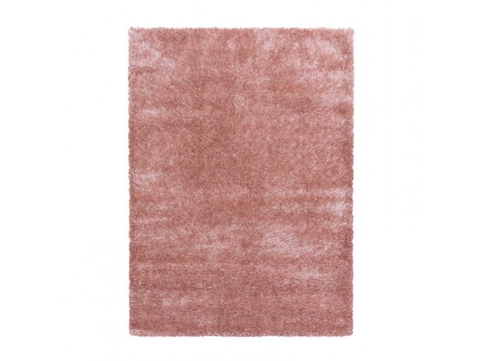 Chlupatý kusový koberec Brilliant Shaggy 4200 Rose | Růžová