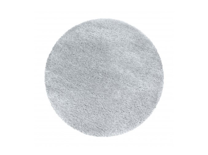 Chlupatý kusový koberec Brilliant Shaggy 4200 Silver | Šedá