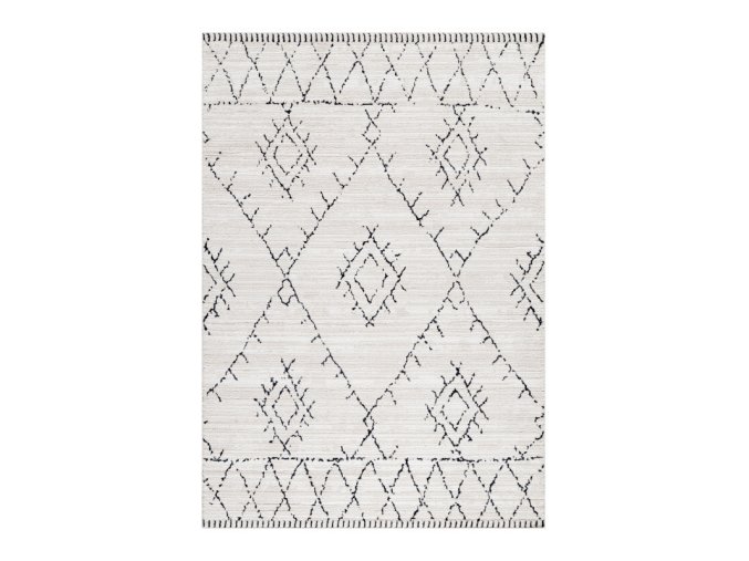 Moderní kusový koberec Taznaxt 5101 Cream | Bílá
