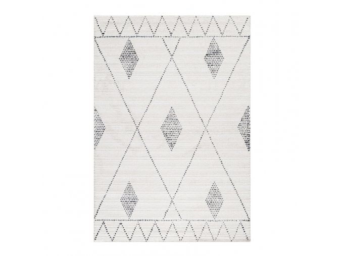 Moderní kusový koberec Taznaxt 5107 Cream | Bílá