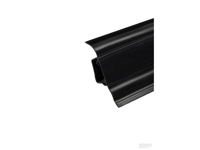 Soklová lišta s kabelovým kanálem k PVC Dollken SLK50 - W110 černá