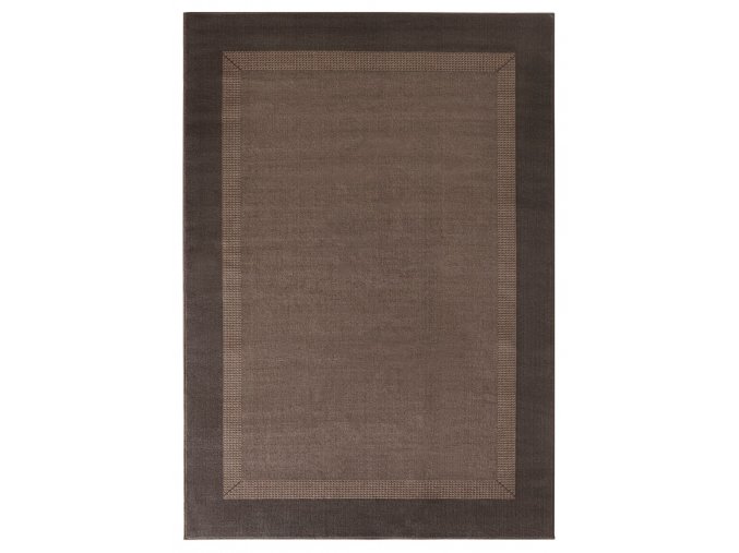 Moderní kusový koberec Basic 102500 | Hnědá