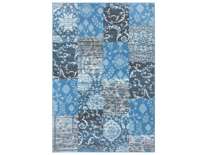 Moderní kusový koberec Gloria 105525 Sky Blue | Modrá