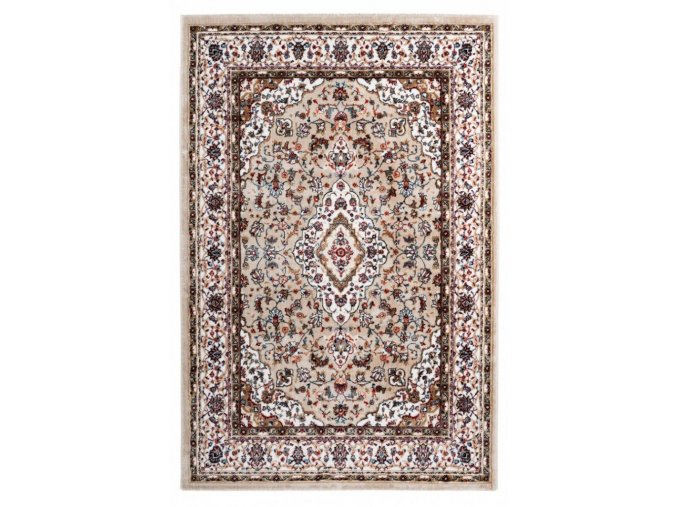 Klasický kusový koberec Isfahan 740 beige | Béžová