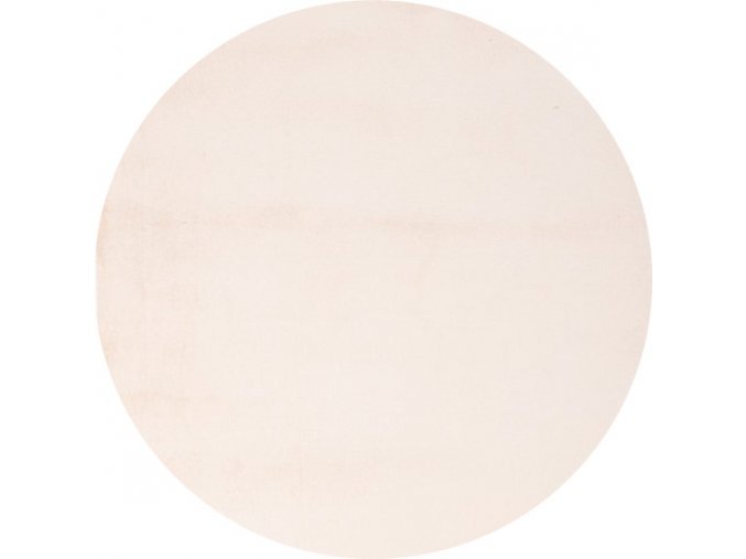 Moderní kusový koberec Cha Cha 535 cream kruh | Bílá