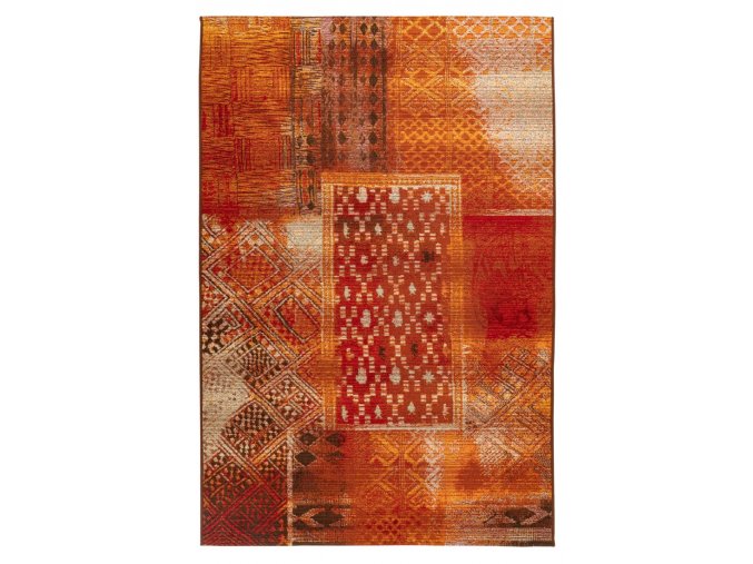 Klasický kusový koberec My Gobelina 644 multi | Oranžová