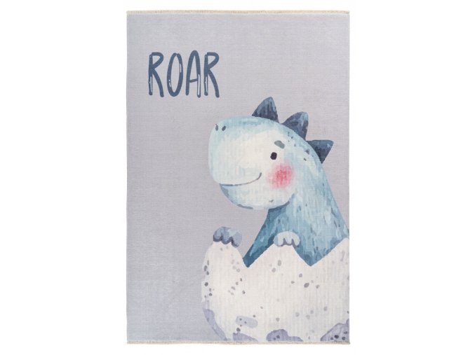 Dětský kusový koberec My Greta 616 roar | Modrá