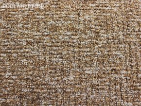 Metrážový koberec bytový Optik Filc 15 hnědý - šíře 4 m