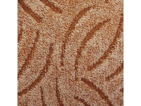 Metrážový koberec bytový Spring Filc 6430 hnědý - šíře 3 m