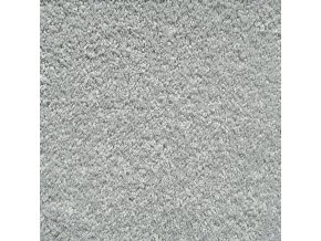 Metrážový koberec bytový Silky Stars Coletta Twinback 197 šedý - šíře 5 m