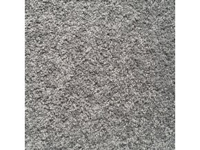 Metrážový koberec bytový Silky Stars Coletta Twinback 96 šedý - šíře 4 m