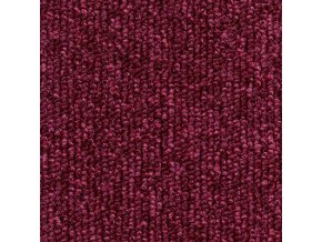 Zátěžový koberec metráž Esprit AB 7783 vínový - šíře 4 m
