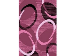 Moderní kusový koberec Florida fialový 9828 (Typ 200x290 cm)