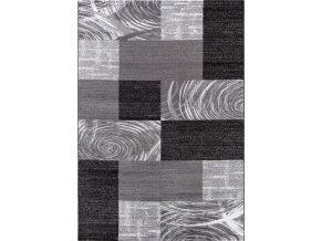 Moderní kusový koberec Parma 9220 černý (Typ 80x300 cm)