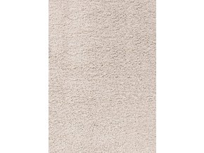 Chlupatý kusový koberec Dream Shaggy 4000 krémový (Typ 65x130 cm)