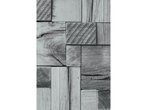 Moderní kusový koberec Parma 9260 Black | černý (Typ 80x300 cm)