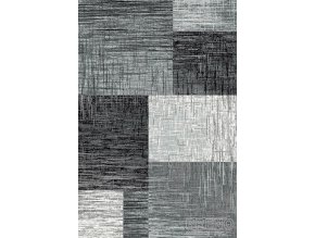 Moderní kusový koberec Plus 8001 Black | černý (Typ 80x300 cm)