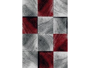 Moderní kusový koberec Plus 8003 Red | červený (Typ 80x300 cm)