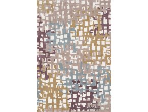 Moderní kusový koberec Boho 03BLB | béžový (Typ 80x150 cm)