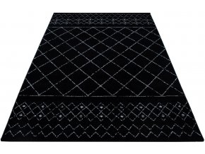 31220 moderni kusovy koberec lucca 1830 black cerny