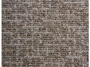 Metrážový koberec bytový Novelle 90 hnědý - šíře 4 m