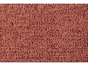 Metrážový koberec bytový Rambo Bet 38 červený - šíře 3 m