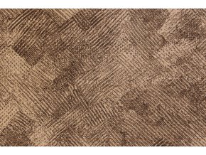 Metrážový koberec bytový Normandie 990 hnědý - šíře 3 m