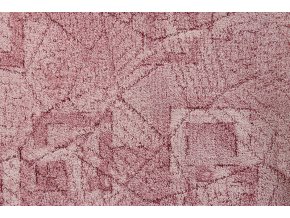 Metrážový koberec bytový Bossanova 62 červený - šíře 4 m