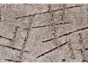 Metrážový koberec bytový Nicosia 44 hnědý - šíře 3 m