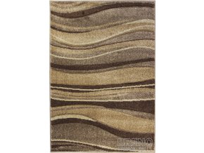 Moderní kusový koberec Portland 1598AY3D | hnědý