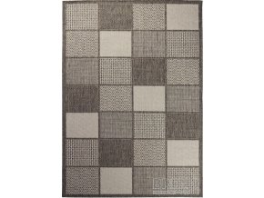 Moderní (buklák) kusový koberec Sisalo Dawn 85W71E | šedý